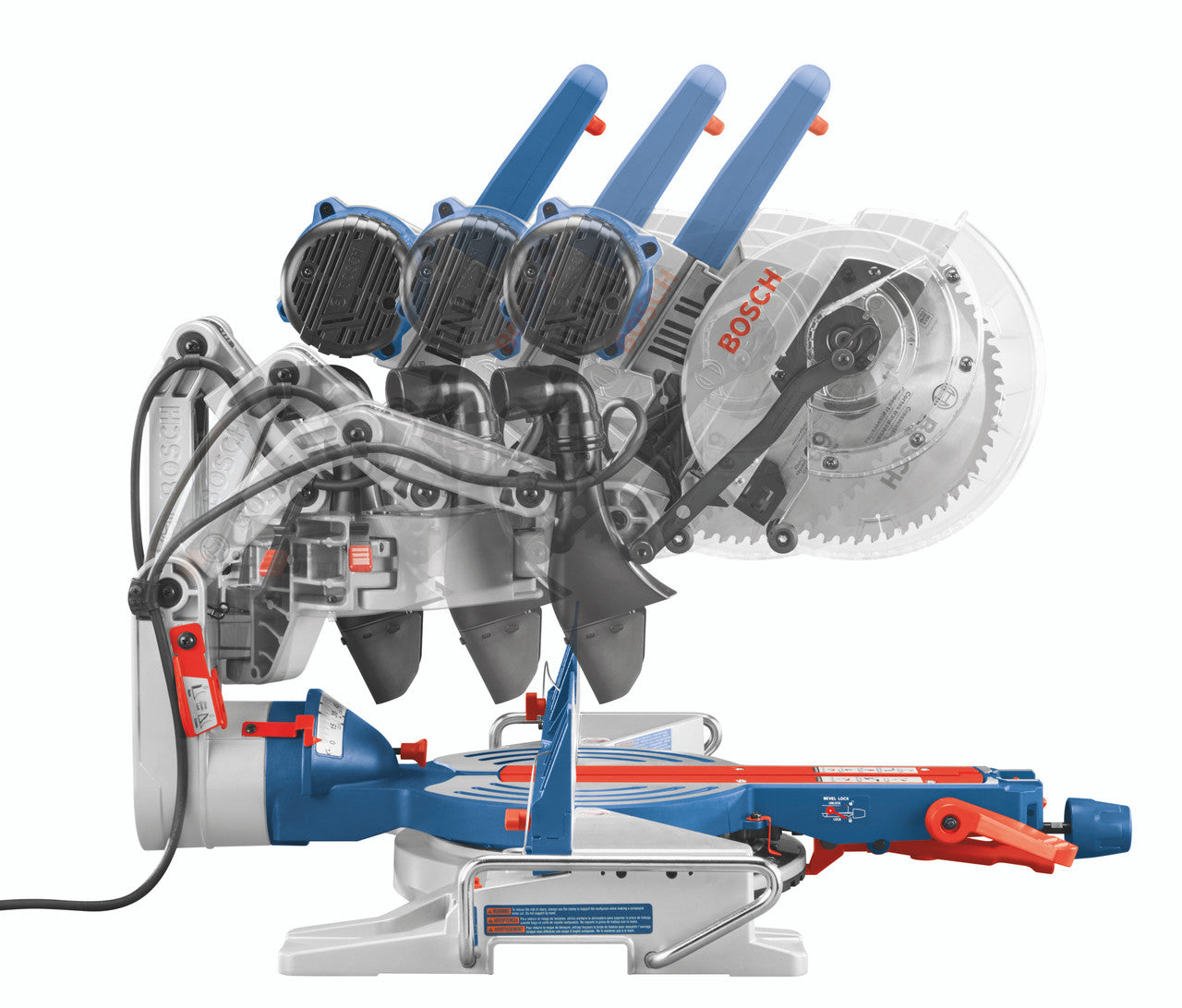 Bosch BOS-CM10GD 10in Dual Bevel Glide Mitre Saw