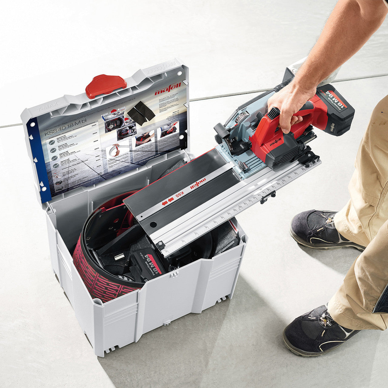 Mafell MAF-91B323 Cordless Cross-Cutting System KSS 40 18M