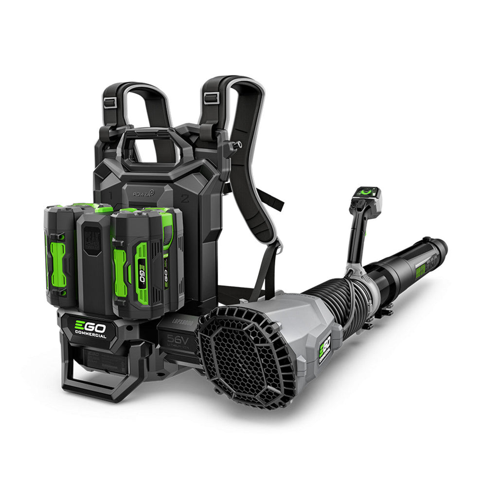 EGO Power EGO-LBPX8004-2 56V 800 CFM Commercial Backpack Blower With Peak Power 2x 6.0Ah Kit