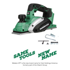Metabo-HPT HPT-P18DSLQ4M 18V PRO 3-1/4in Planer (Bare Tool)