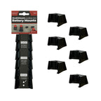 StealthMounts SM-BM-MW12-BLK-6 Battery Mounts for Milwaukee M12 6 Pack