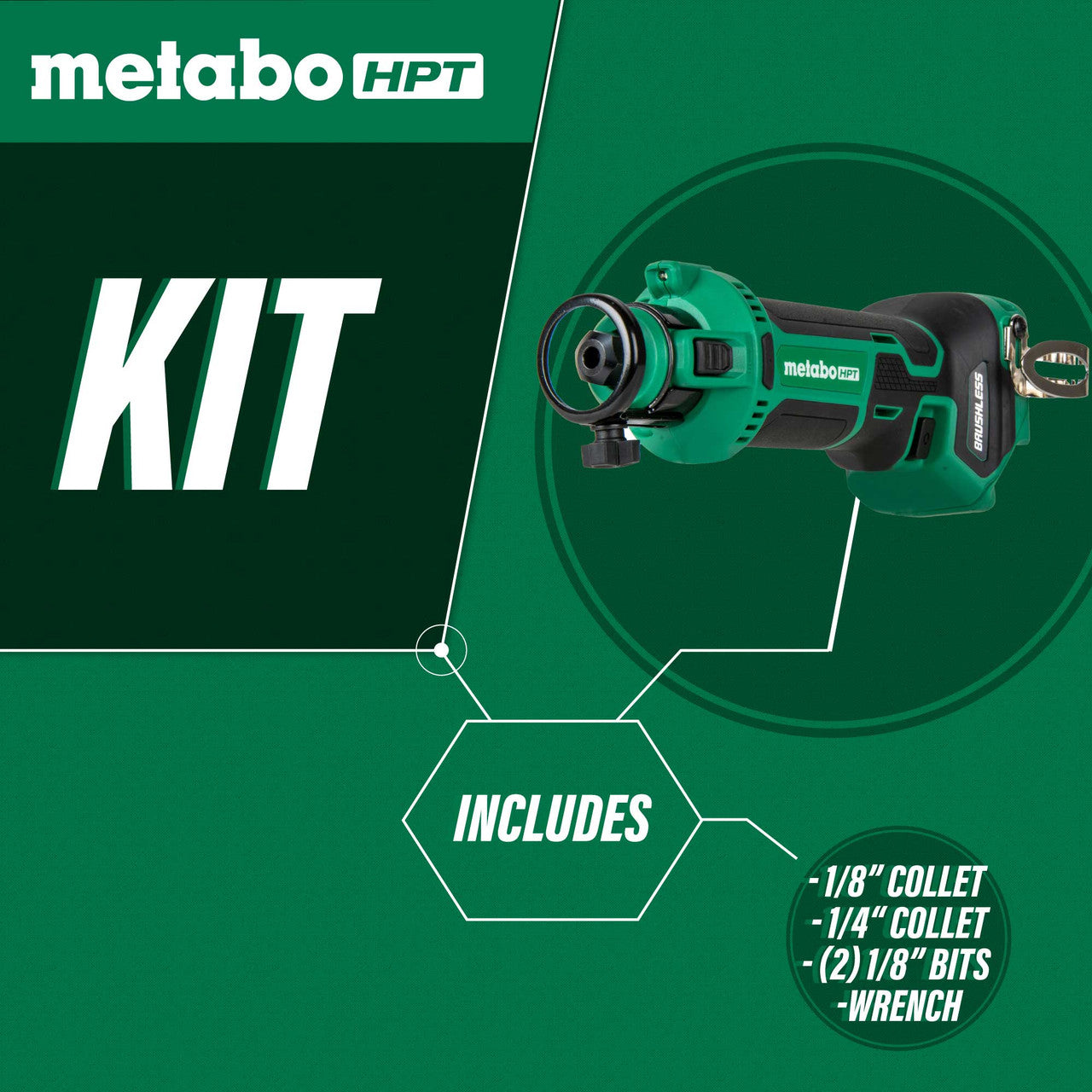 Metabo-HTP HPT-M18DYAQ4M 18V MultiVolt Cordless Drywall Cut Out Tool (Bare Tool)