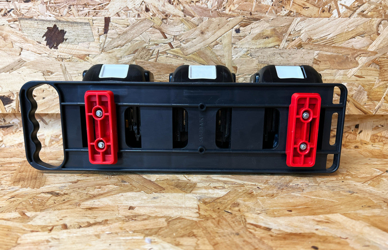 StealthMounts SM-BD-MK-18-H-1 Battery Board with Handle Makita 18v LXT