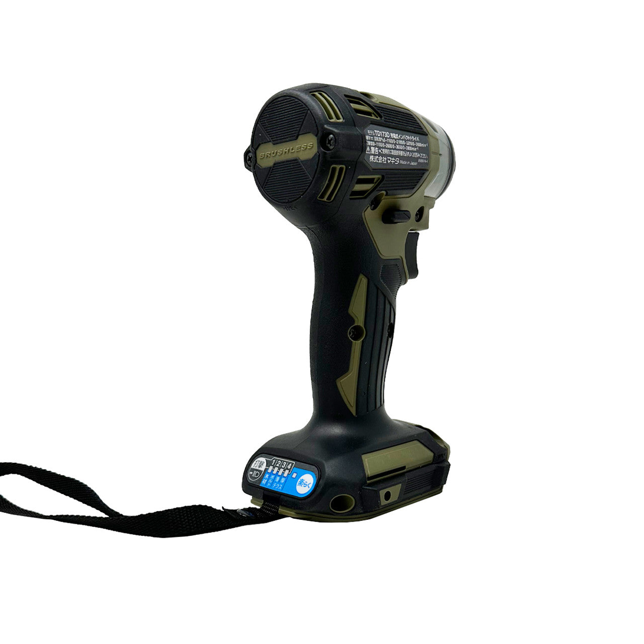 Makita MAK-DTD173Z-OLIVE 18V 1/4in Impact Driver Olive (Yoda)