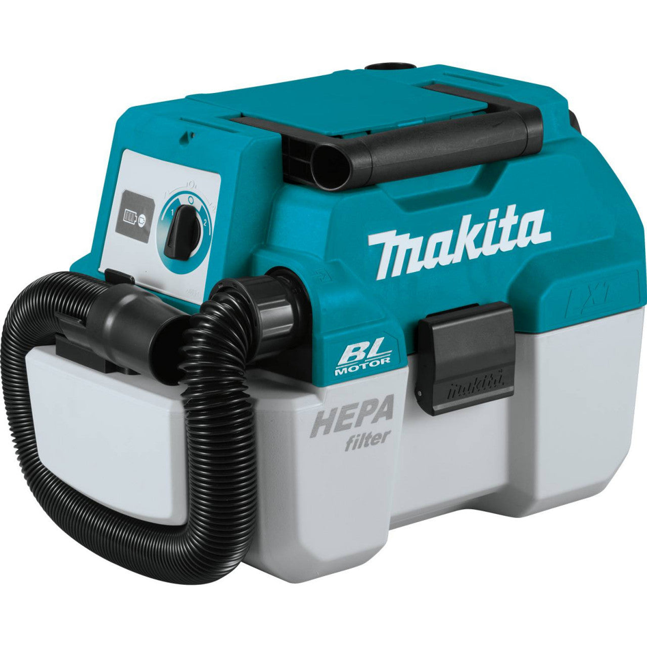 Makita MAK-DVC750LZ 18V LXT 2-Gallon HEPA Wet / Dry Dust Extractor Vacuum - Bare Tool