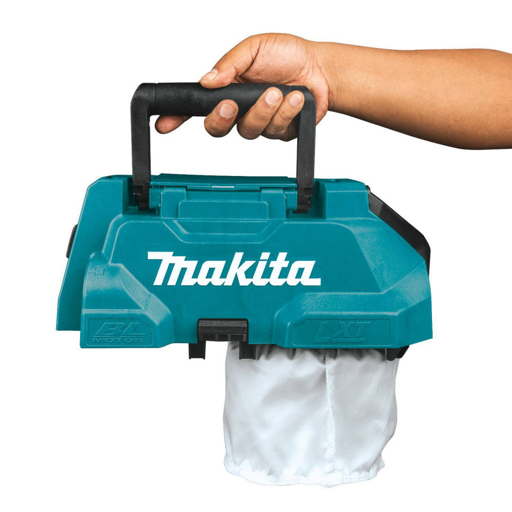 Makita MAK-DVC750LZ 18V LXT 2-Gallon HEPA Wet / Dry Dust Extractor Vacuum - Bare Tool