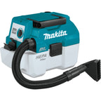Makita MAK-DVC750LZ 18V LXT 2-Gallon HEPA Wet / Dry Dust Extractor Vacuum - Bare Tool