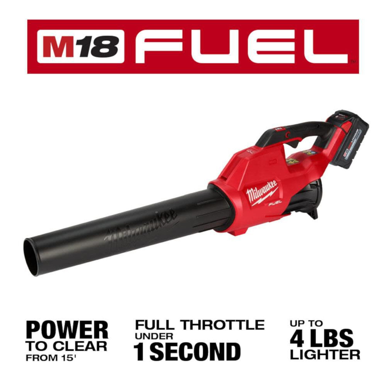 Milwaukee MIL-2724-21HD M18 FUEL Brushless Blower 8.0Ah Kit