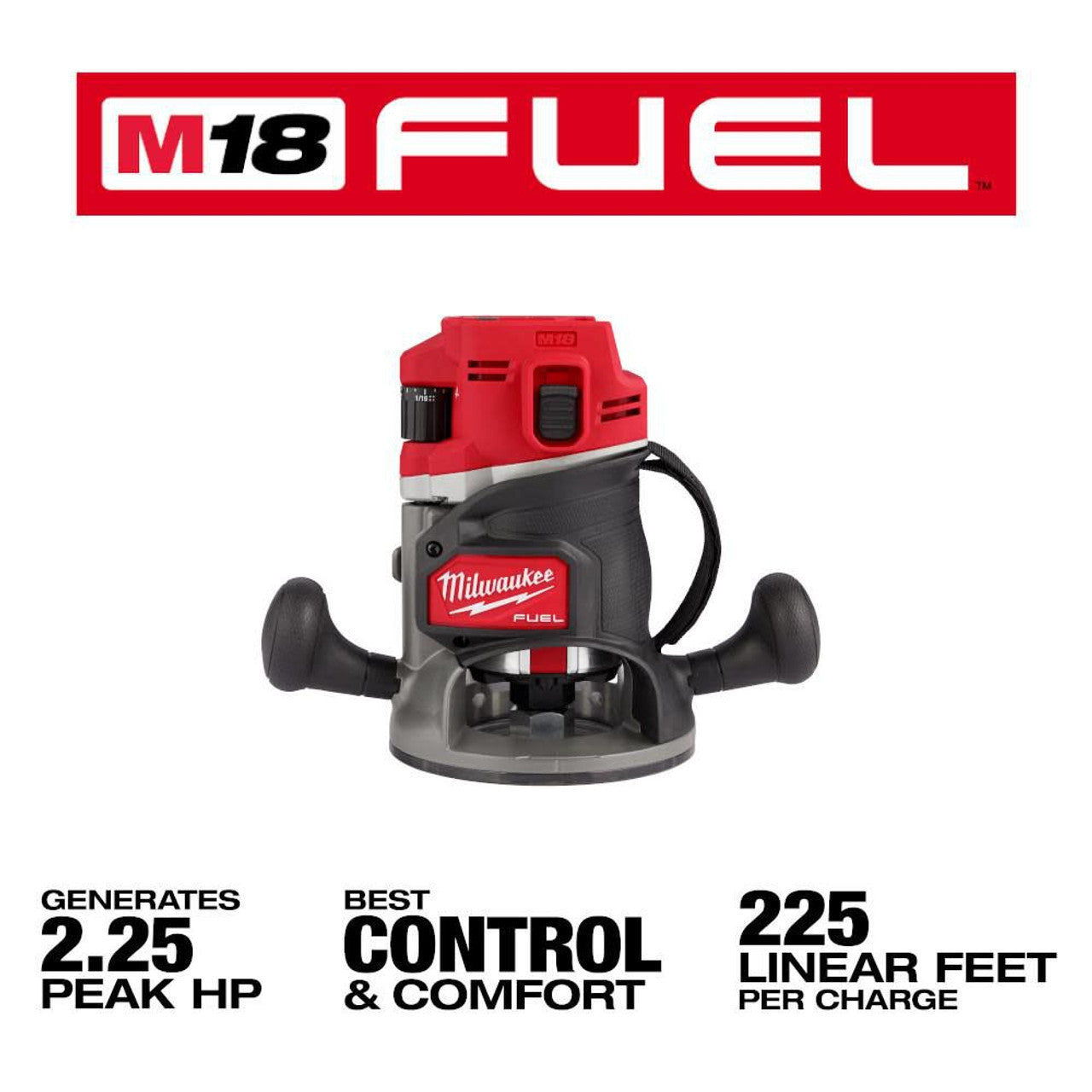 Milwaukee MIL-2838-21 M18 FUEL 1/2in Router Kit