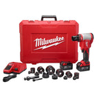 Milwaukee MIL-2676-22 FORCELOGIC M18 10 Ton Knockout Tool 1/2 to 2in Kit