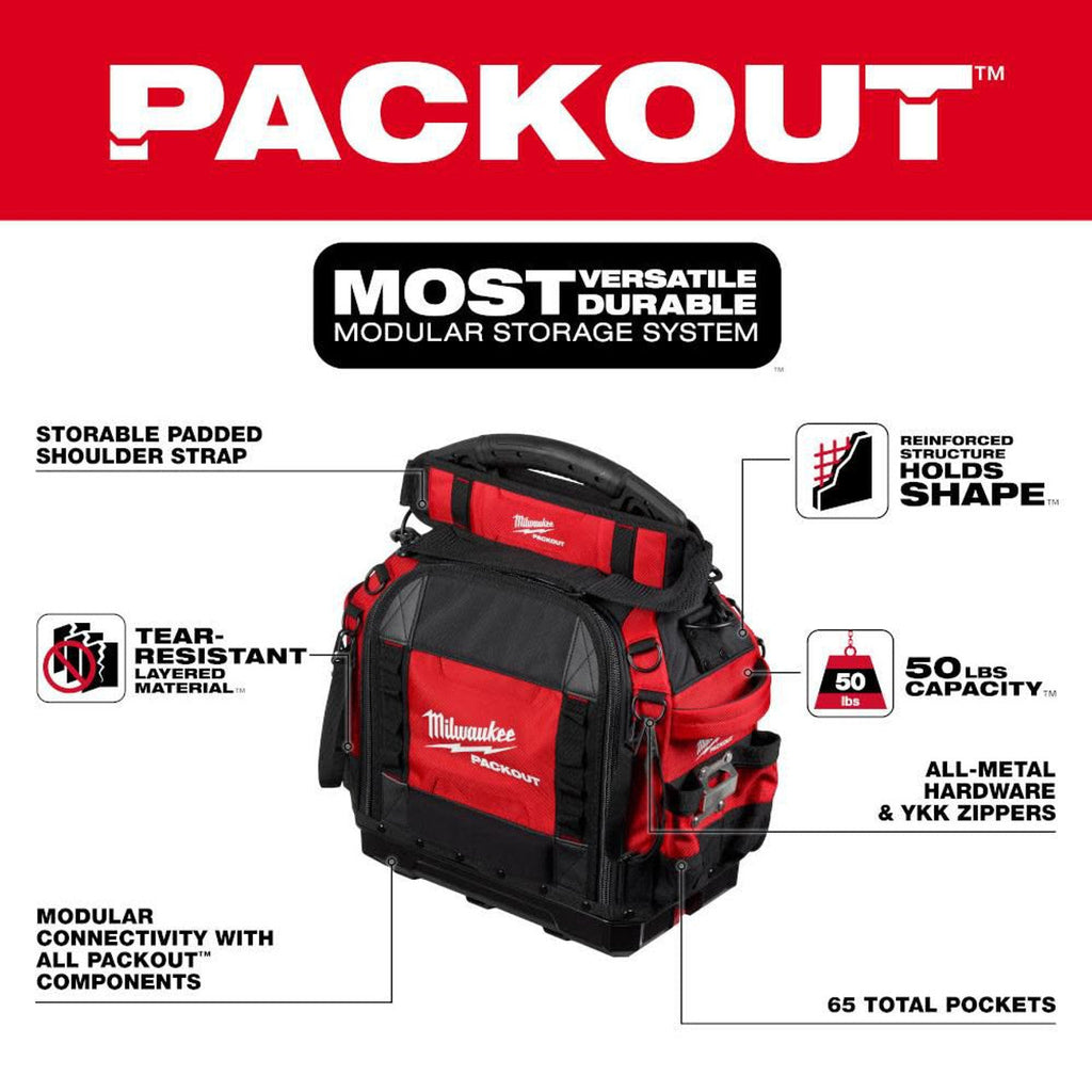 Milwaukee MIL-48-22-8316 PACKOUT 15in Structured Tool Bag