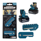 StealthMounts SM-BH-MK-4590-BLU Magnetic Bit Holder for Makita CXT, LXT & XGT Tools Blue 2Pk