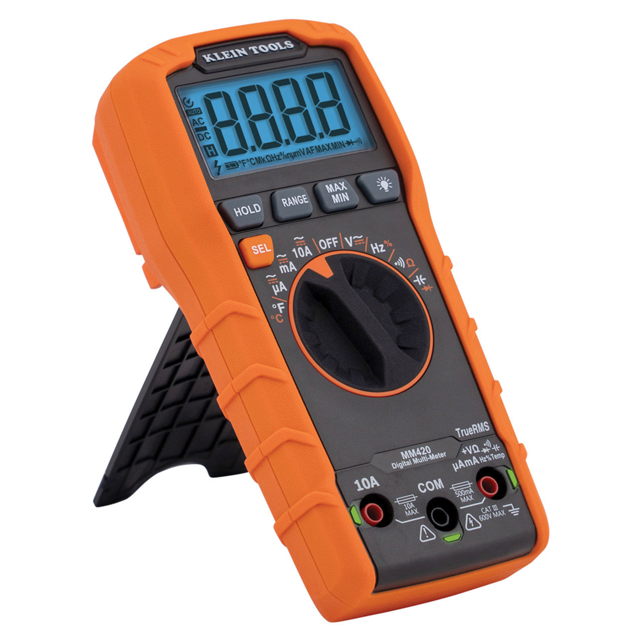 Klein KLE-MM420 Digital Multimeter TRMS Auto-Ranging 600V Temp