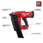 Milwaukee MIL-2744-20 M18 FUEL 21 Degree Framing Nailer (Bare Tool)