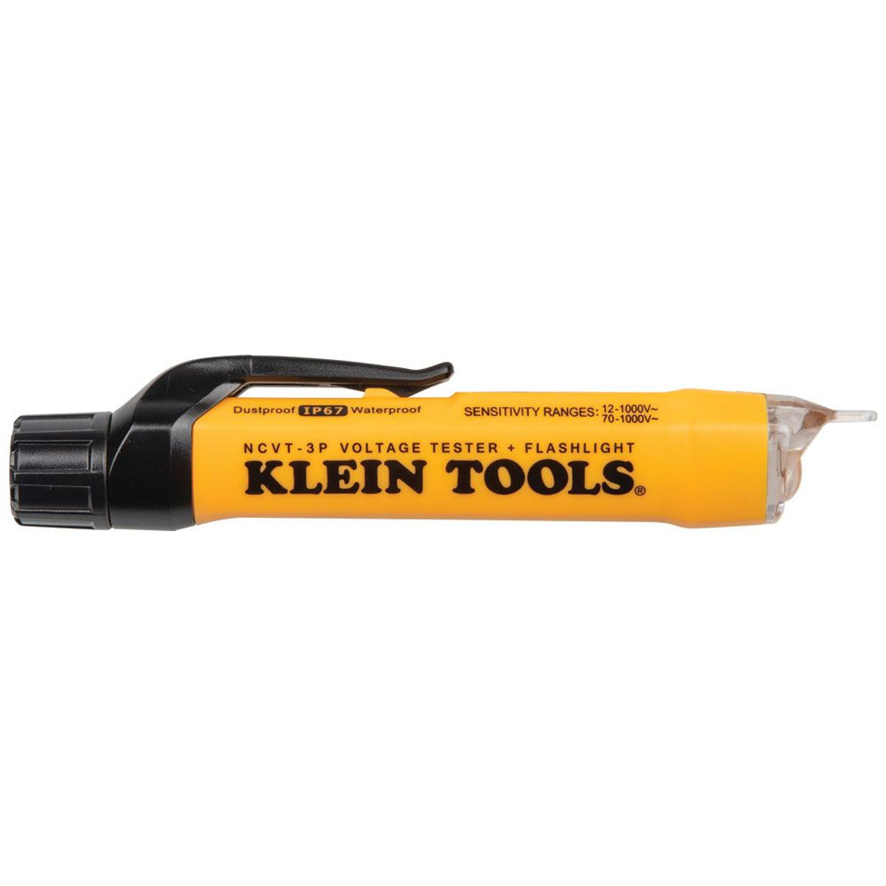 Klein KLE-NCVT3P Dual Range Non-Contact Voltage Tester with Flashlight 12 - 1000V AC