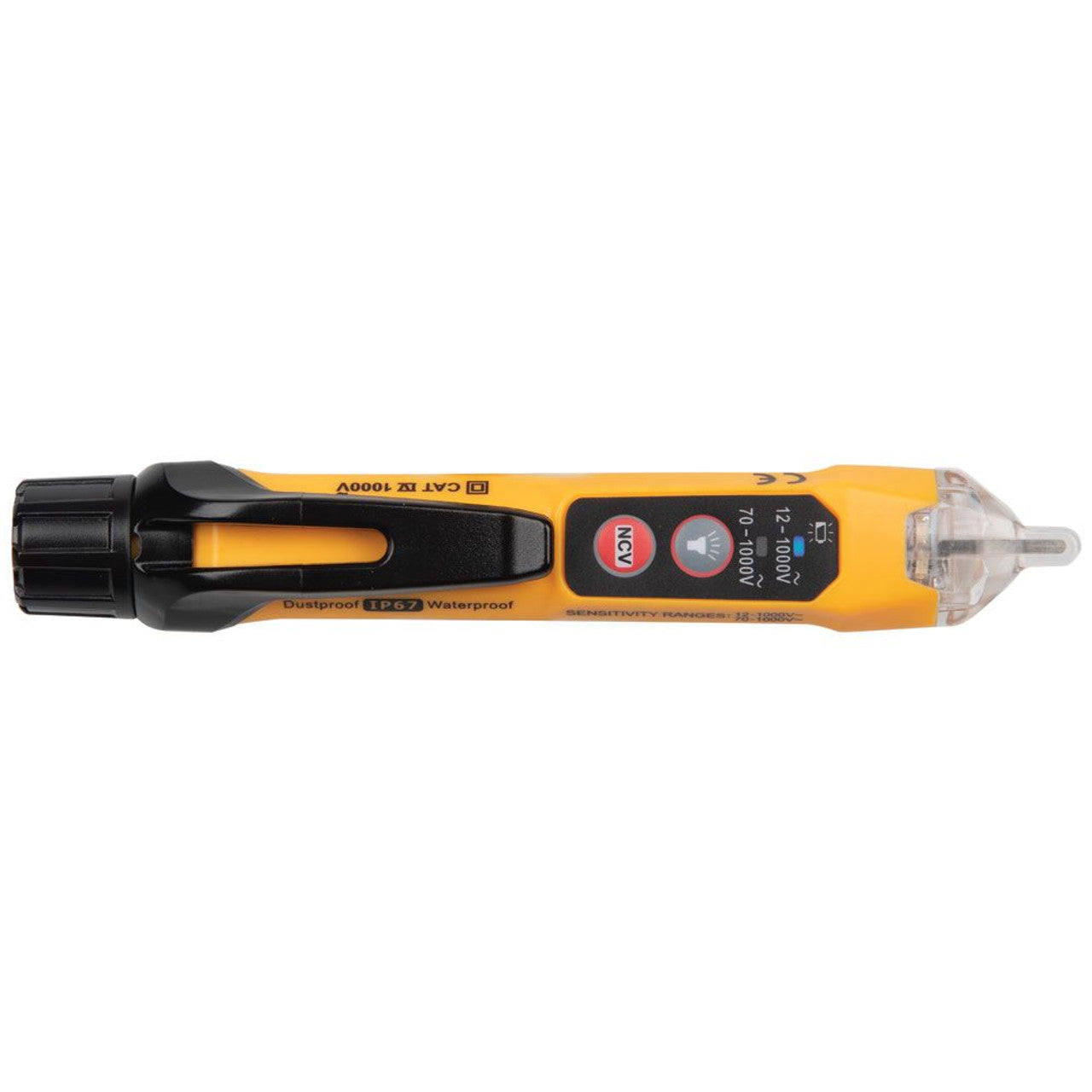 Klein KLE-NCVT3P Dual Range Non-Contact Voltage Tester with Flashlight 12 - 1000V AC