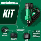 Metabo-HPT HPT-NR3690DCM 36V 30 Deg Cordless Paper Strip Framing Nailer 2.5Ah Kit
