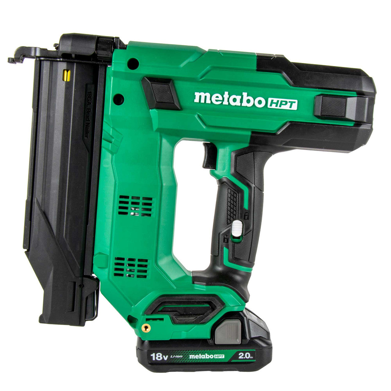 Metabo-HPT HPT-NT1850DGM 18v MultiVolt 18-ga 2in Compact Brad Nailer 2.0Ah Kit