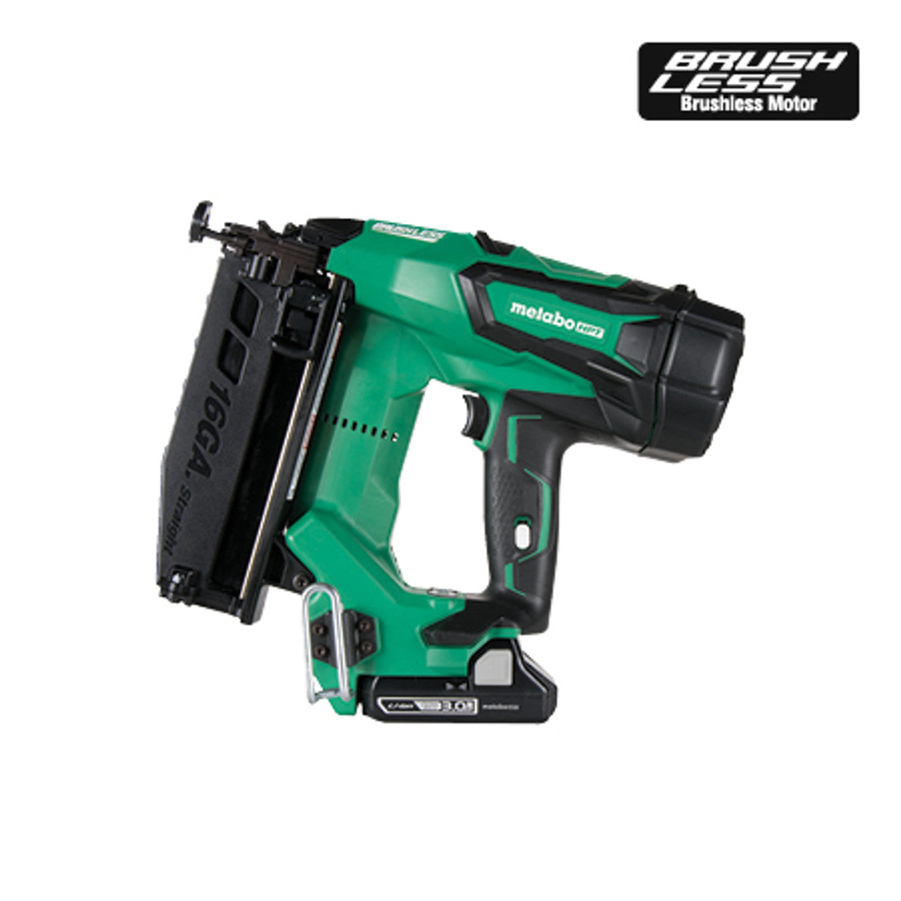Metabo-HPT HPT-NT1865DMSM 18V 2-1/2in 16ga Straight Finish Nailer