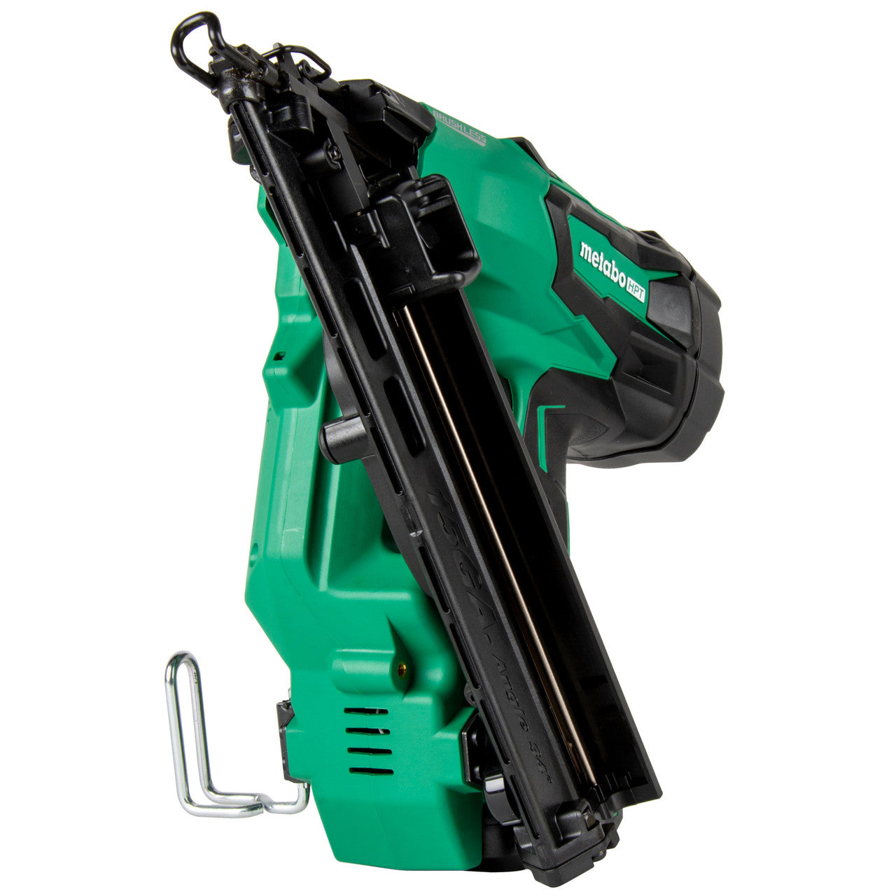 Metabo-HPT HPT-NT1865DMASTM 18v Multivolt Brushless 15-Gauge Angled Finish Nailer 2.0Ah Kit