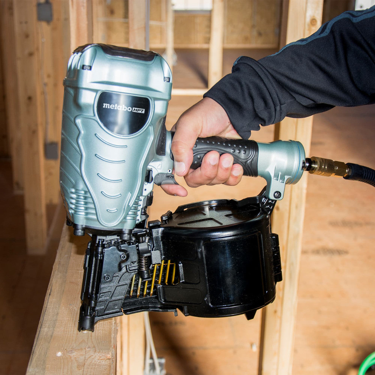 Metabo HPT HPT-NV90AGSM 3-1/2in 15 Deg Coil Framing Nailer