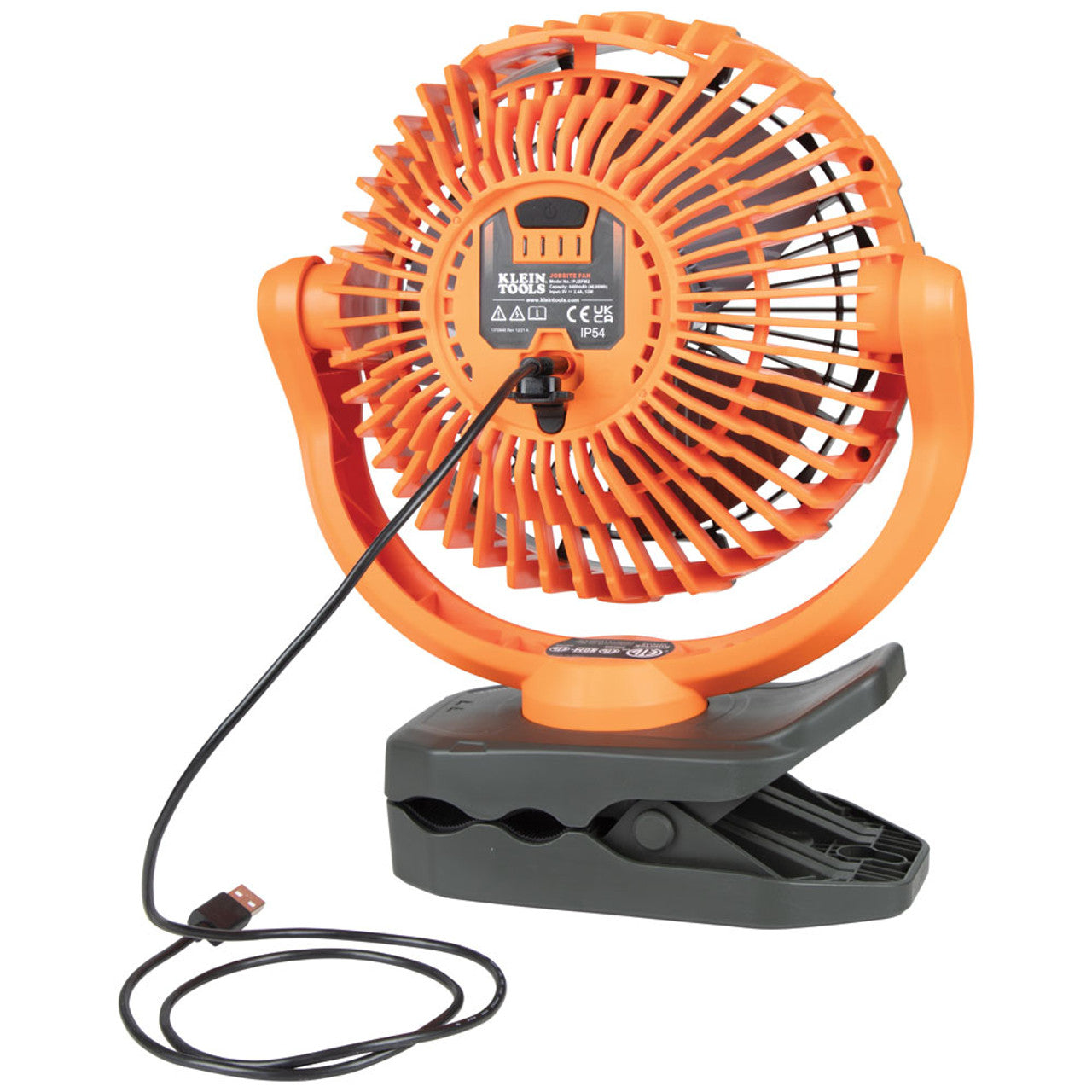 Klein KLE-PJSFM2 Rechargeable Clamping Fan