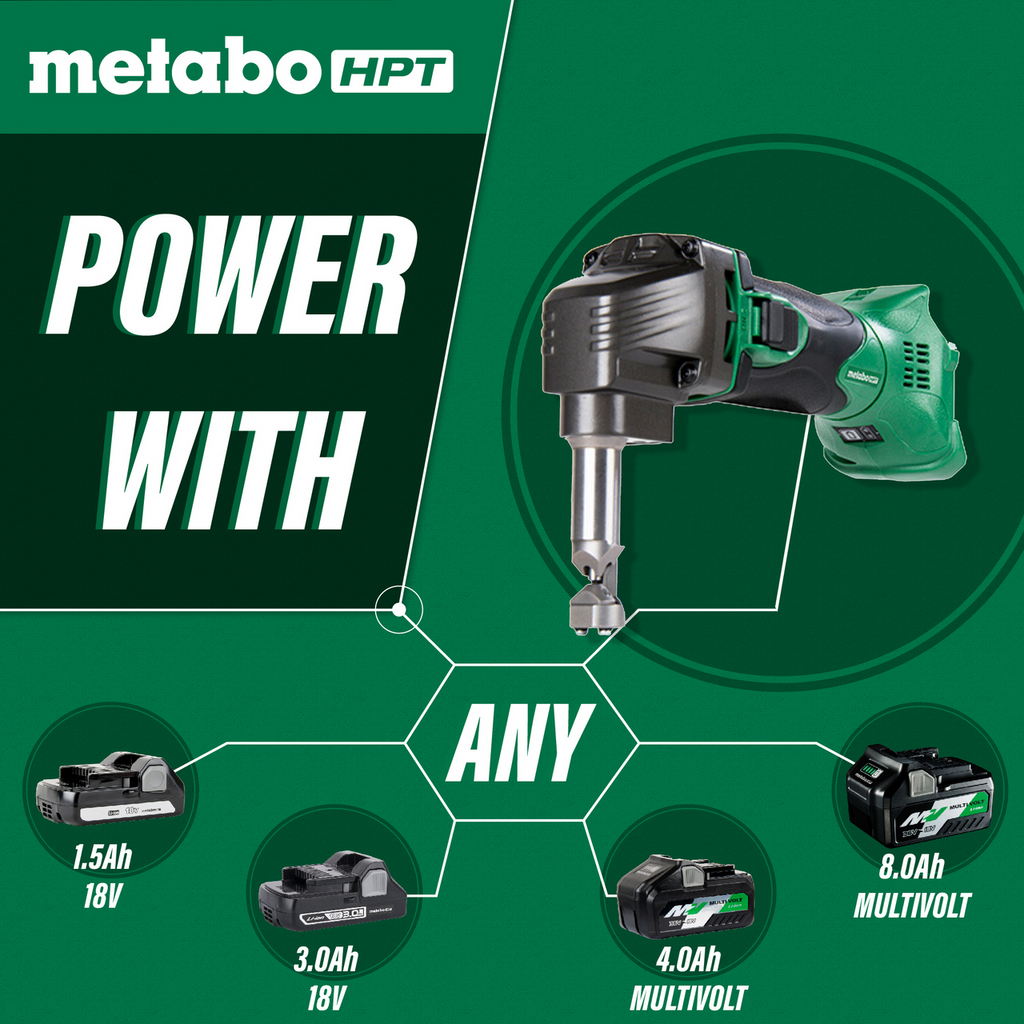Metabo-HPT HPT-CN18DSLQ4M 18V Li-Ion Nibbler (Bare Tool)