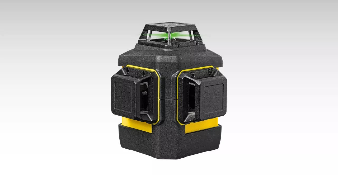Stabila STAB-03420 Multi-line Cordless 3x 360-Degree Green Beam Laser LAX 600 G