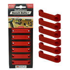 StealthMounts SM-BB-PL-RED-6 Bench Belt+ Red 6Pk