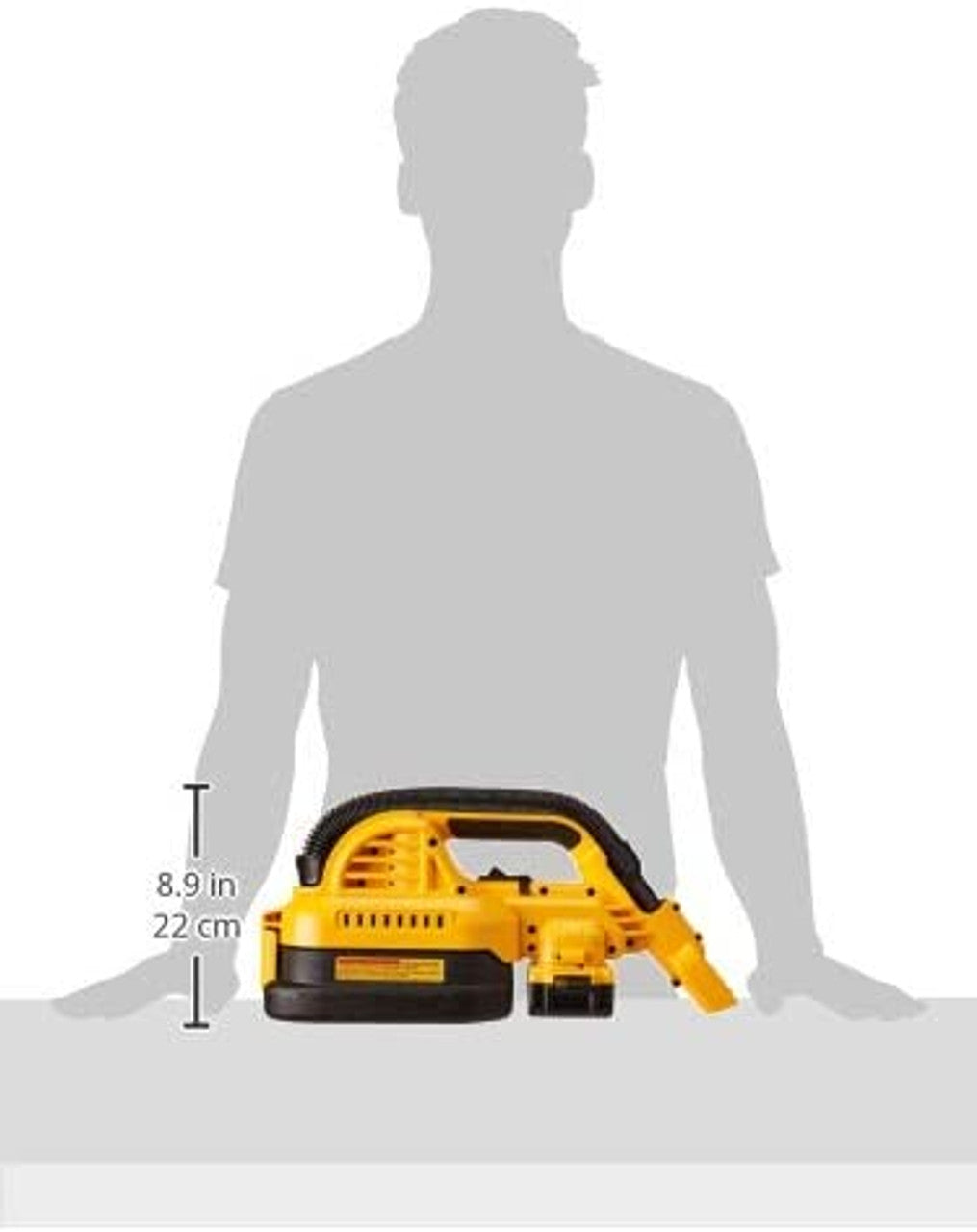DEWALT DEW-DCV517M1 20V MAX 1/2In Gallon Wet/Dry Portable Vac Kit
