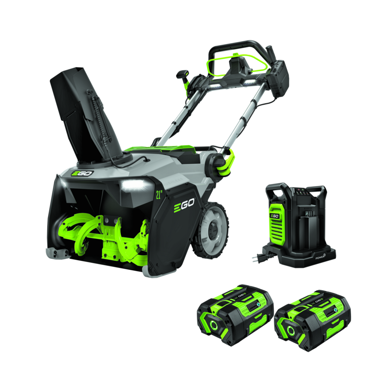 EGO Power EGO-SNT2134 POWER+ 21" Single-Stage Snow Blower with Battery and Charger
