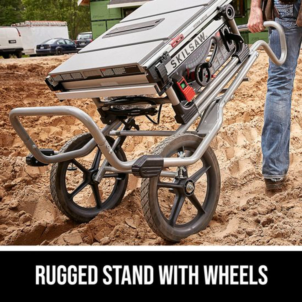 Skilsaw SKIL-SPT99-11 10in Heavy Duty Worm Drive Table Saw With Stand