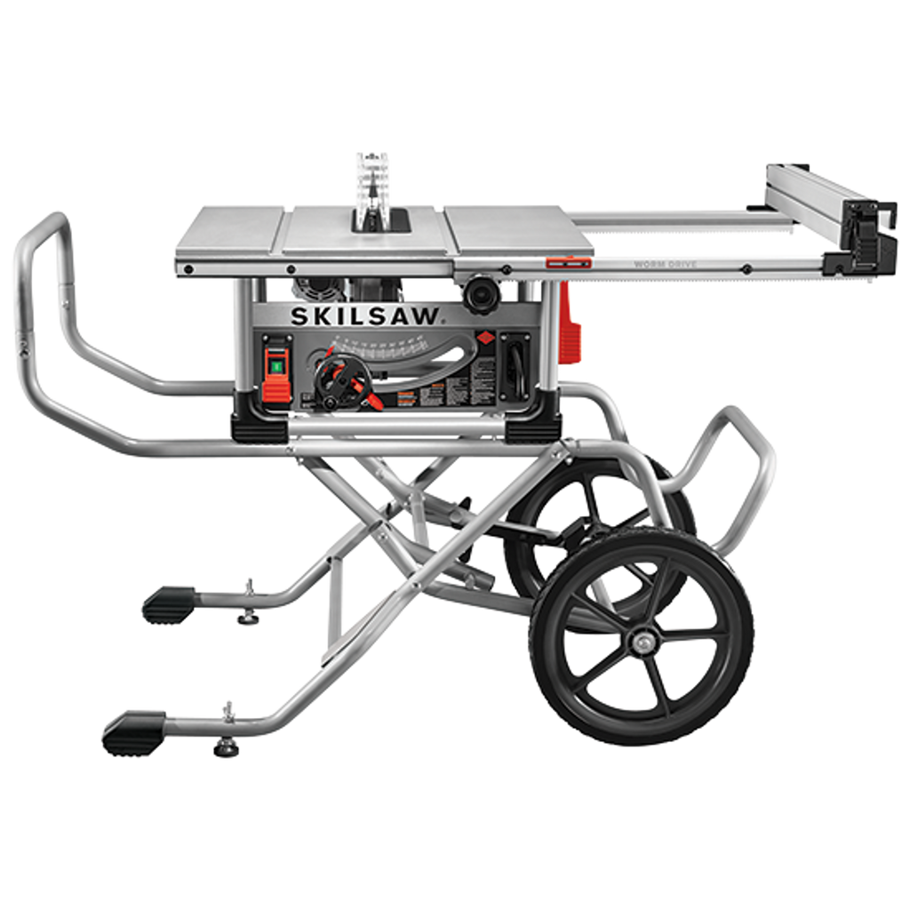 Skilsaw SKIL-SPT99-11 10in Heavy Duty Worm Drive Table Saw With Stand