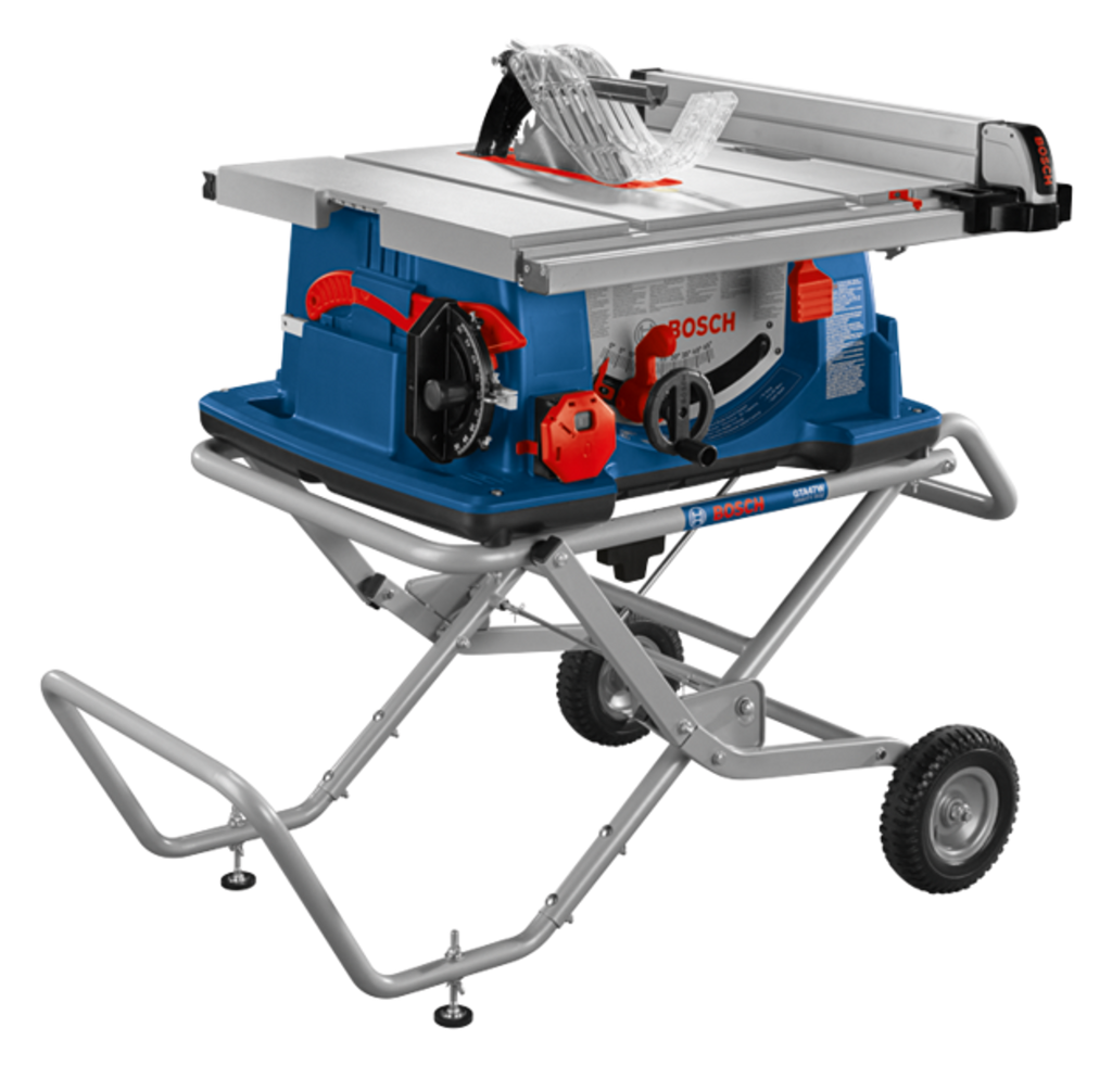 Bosch BOS-4100XC-10 10in. Worksite Table Saw with Gravity-Rise Wheeled Stand