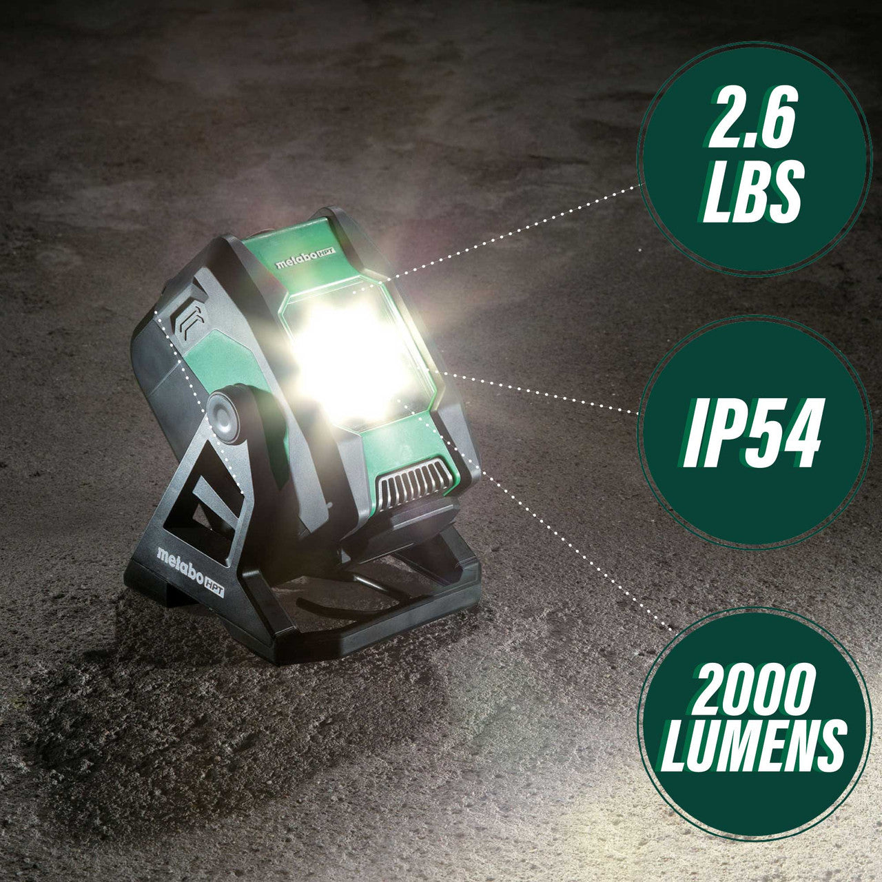 Metabo-HPT HPT-UB18DBQ4M 18V MultiVolt Cordless LED Work Light (Bare Tool)
