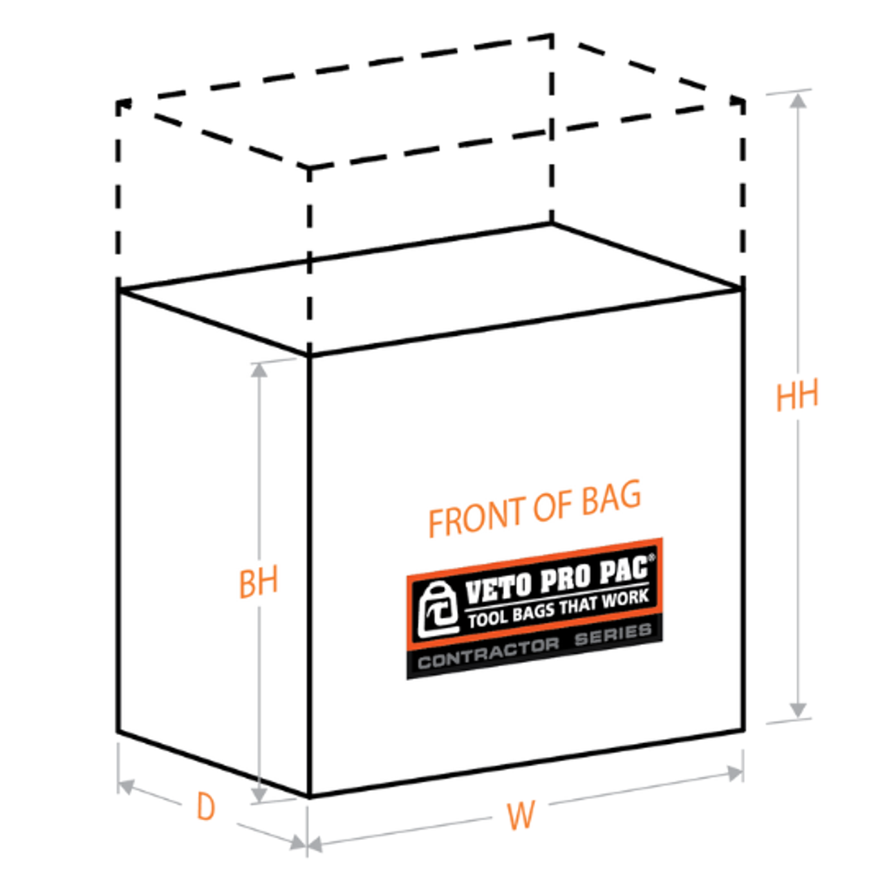 Veto Pro Pac VPP-CT-XL Cargo Tote - XL