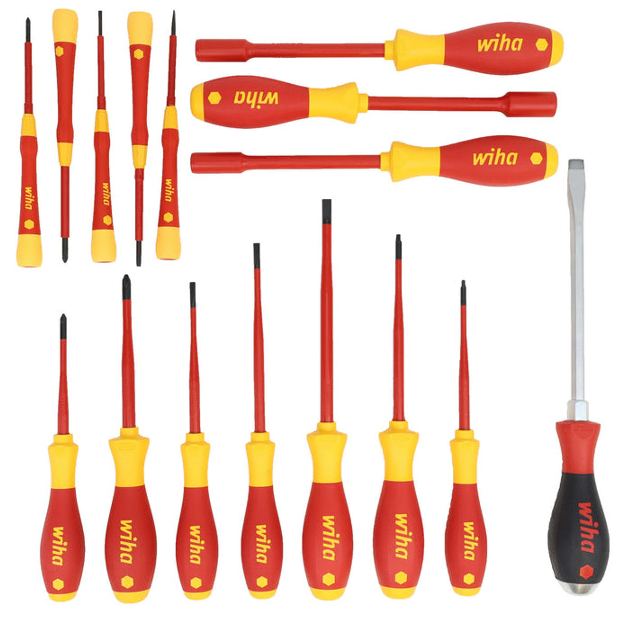 Wiha Tools WIHA-91871 Journeyman Electrician's Insulated Tool Kit In Heavy Duty Backpack 30 Pieces