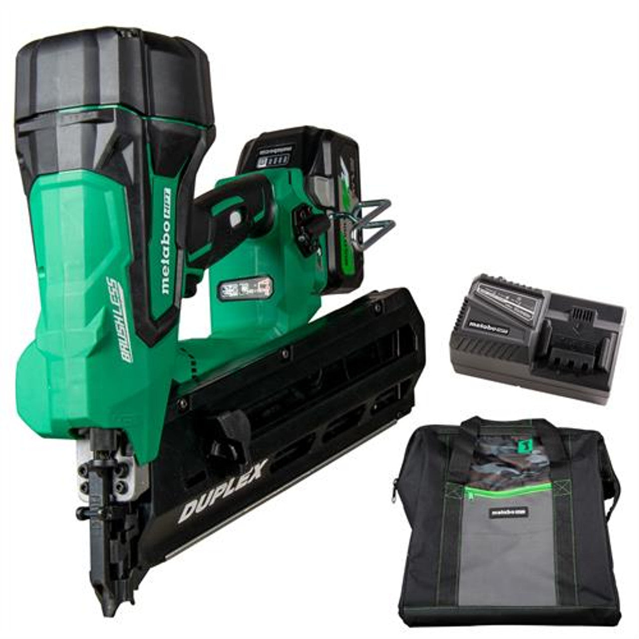 Metabo-HPT HPT-NR3675DD MultiVolt 36V 3-1/2in 21 Degree Cordless Duplex Nailer