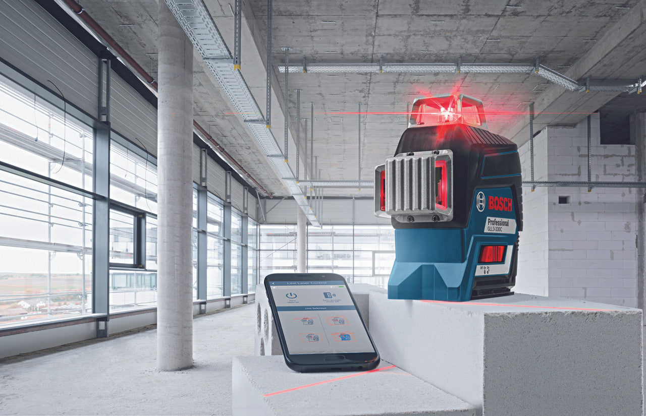 Bosch BOS-GLL3-330C 360 Degree Connected Three-Plane Leveling